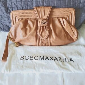 New bcbgmaxazria Leather Clutch